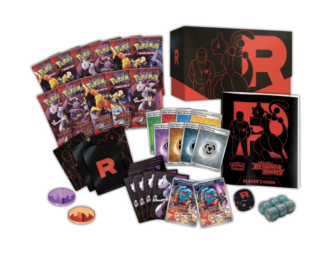 Pokémon trading card products included in Vault 11